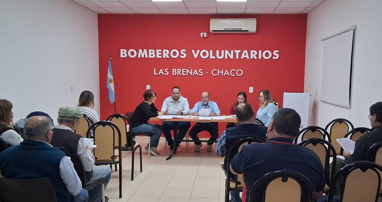 La Asociación Civil Bomberos Voluntarios Las Breñas realizó su Asamblea.